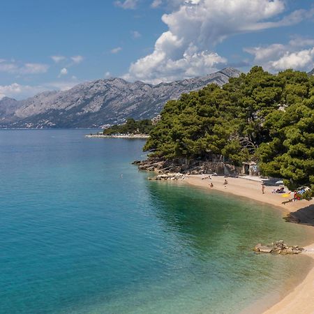 Apartments By The Sea Brela, Makarska - 18356 Buitenkant foto
