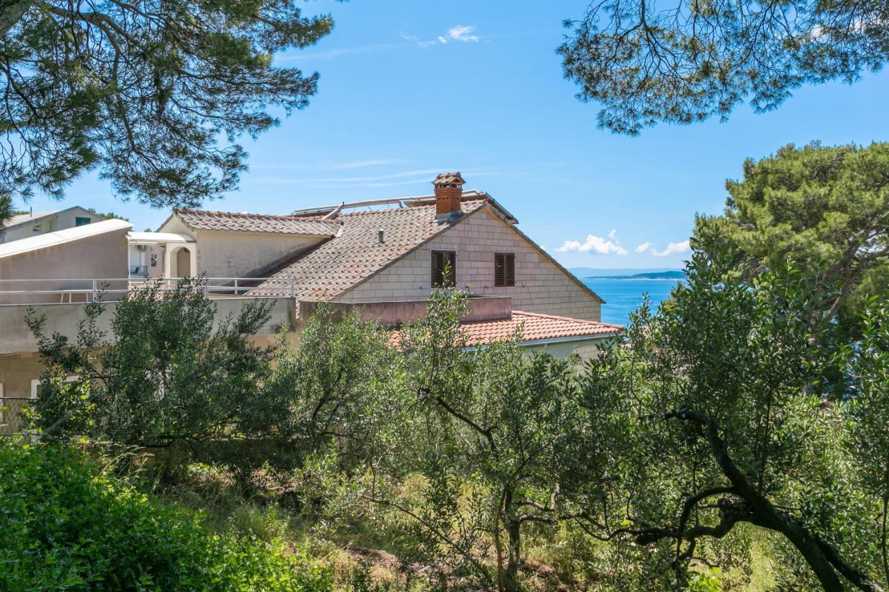 Apartments By The Sea Brela, Makarska - 18356 Buitenkant foto