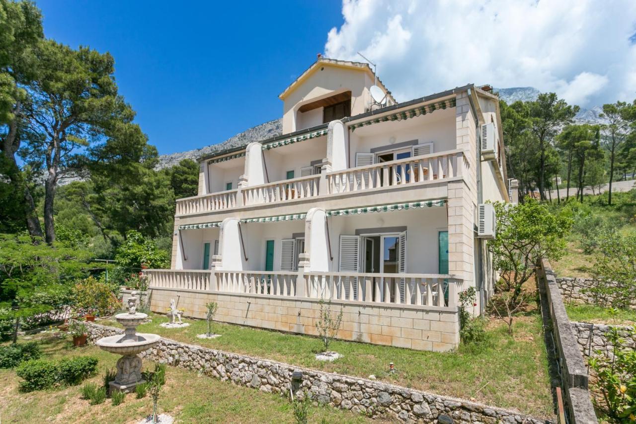 Apartments By The Sea Brela, Makarska - 18356 Buitenkant foto