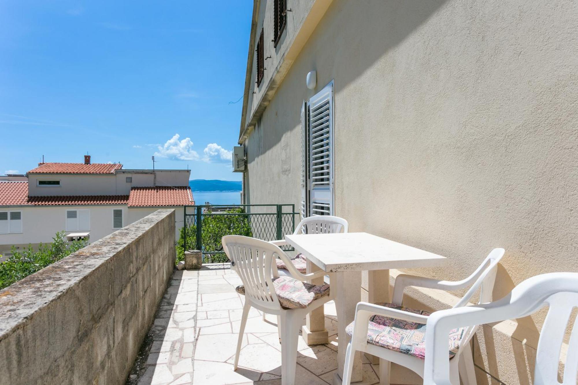 Apartments By The Sea Brela, Makarska - 18356 Buitenkant foto